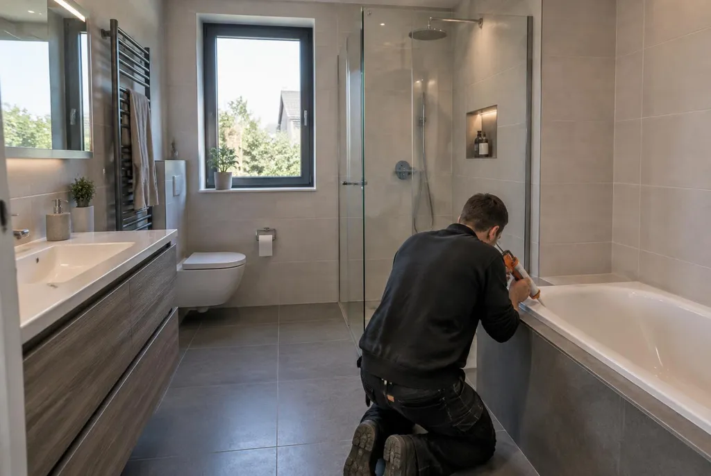 Kitbedrijf Oosterbeek – badkamer kit vervangen bij de douche